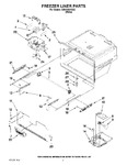 Diagram for 06 - Freezer Liner Parts