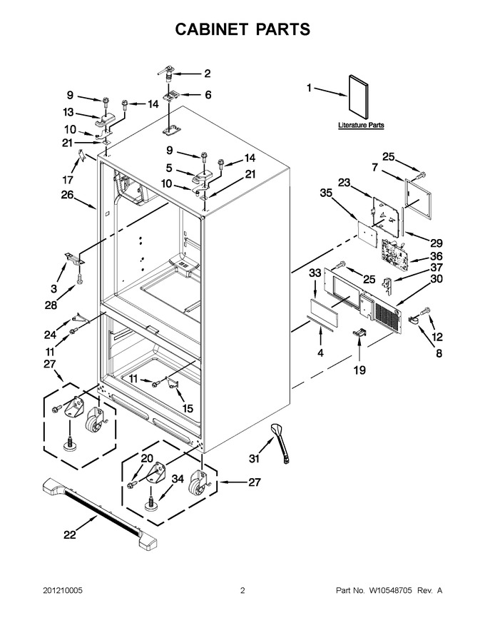 Diagram for 5GI6FARAF000