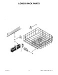 Diagram for 10 - Lower Rack Parts