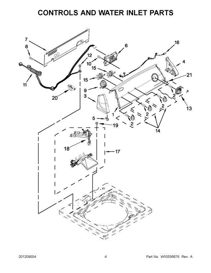 Diagram for WTW4910XQ3