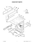 Diagram for 01 - Cooktop Parts