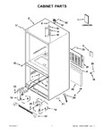 Diagram for 01 - Cabinet Parts