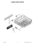 Diagram for 10 - Lower Rack Parts