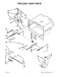 Diagram for 06 - Freezer Liner Parts