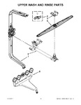 Diagram for 07 - Upper Wash And Rinse Parts