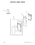 Diagram for 01 - Control Panel Parts