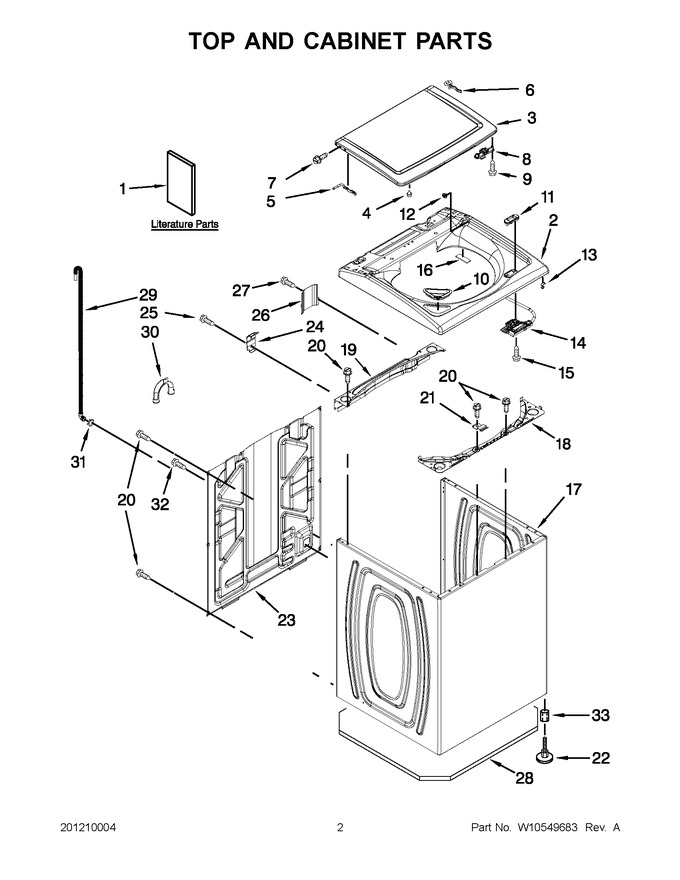 Diagram for 4GWTW5550YW1