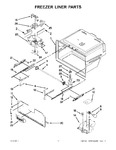 Diagram for 06 - Freezer Liner Parts