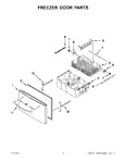 Diagram for 08 - Freezer Door Parts