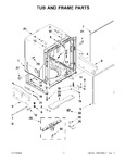 Diagram for 05 - Tub And Frame Parts