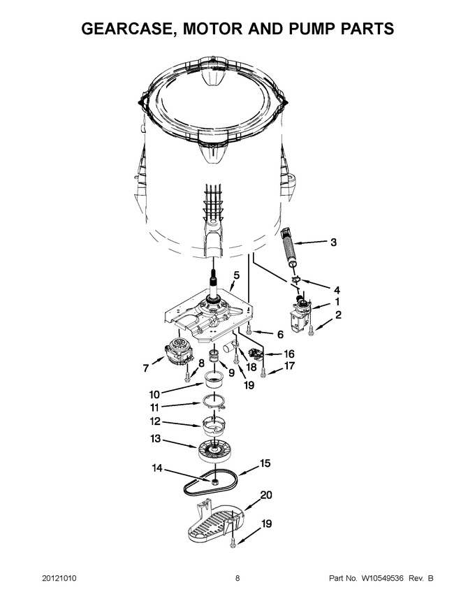 Diagram for 7MWTW1603AW2