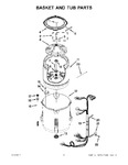 Diagram for 03 - Basket And Tub Parts