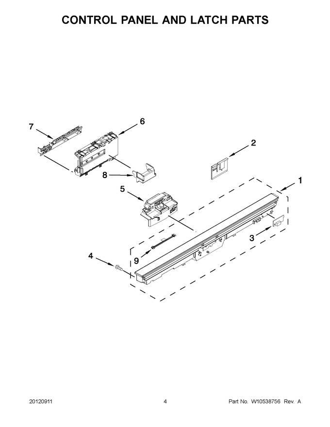 Diagram for KUDS35FBWH0