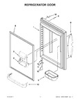 Diagram for 05 - Refrigerator Door