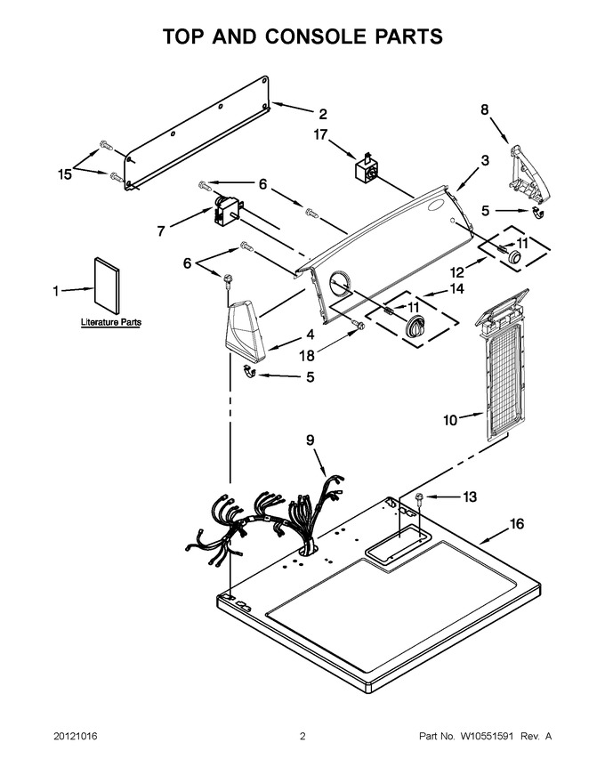 Diagram for WED4890XQ2