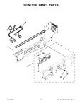 Diagram for 03 - Control Panel Parts