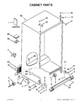 Diagram for 01 - Cabinet Parts