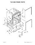 Diagram for 05 - Tub And Frame Parts