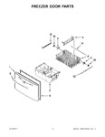 Diagram for 09 - Freezer Door Parts