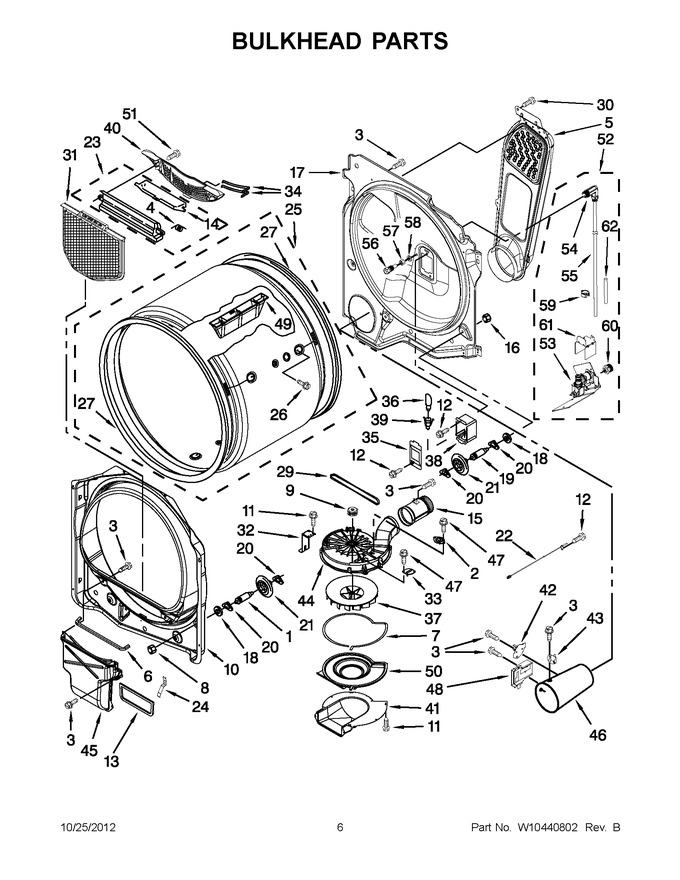 Diagram for WGD8800YC0