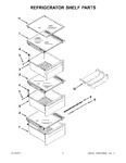 Diagram for 03 - Refrigerator Shelf Parts