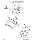 Diagram for 01 - Top And Console Parts