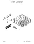 Diagram for 10 - Lower Rack Parts