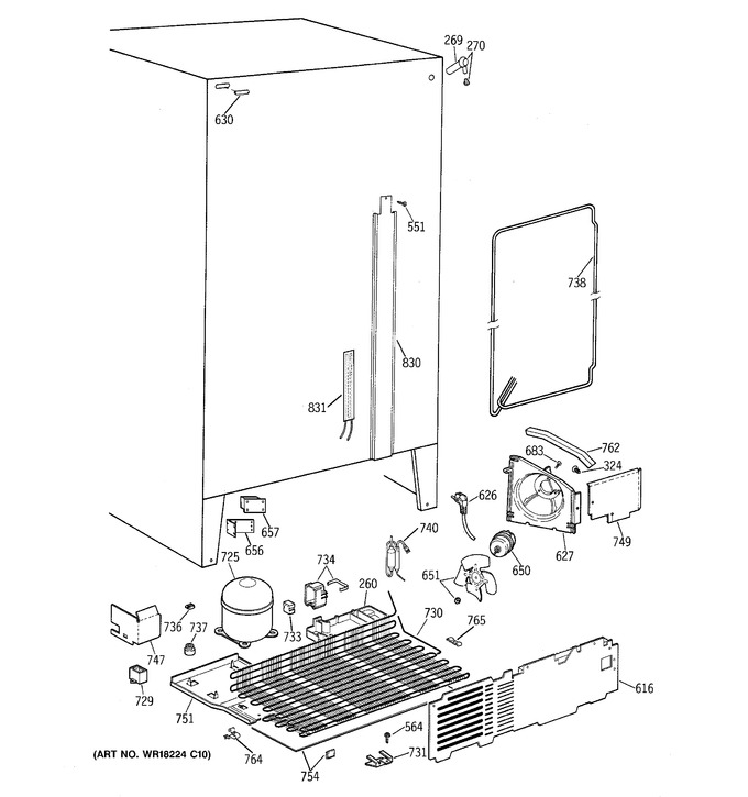 Diagram for TFG24PAXCWW