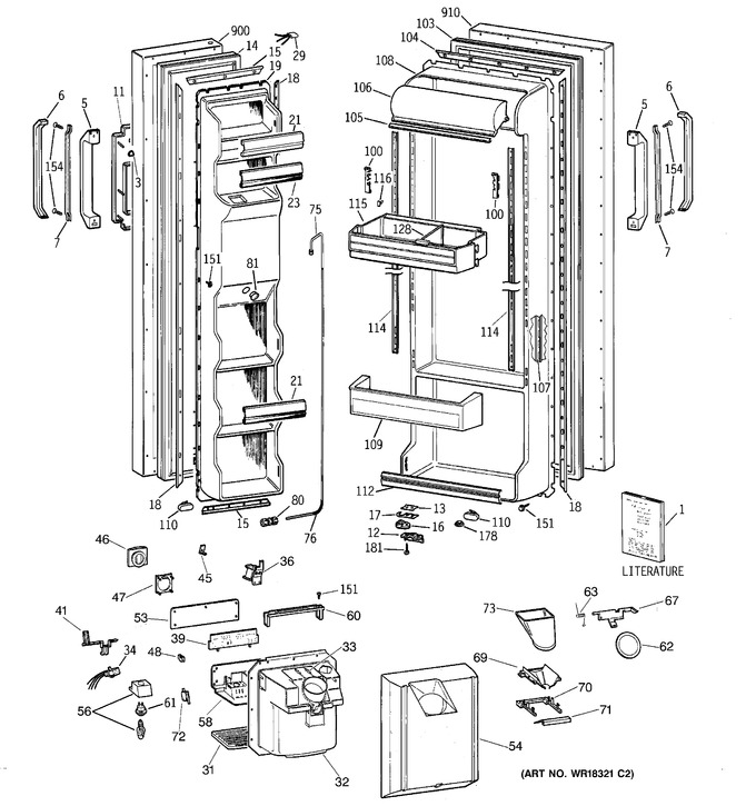 Diagram for MSX25GRYAAA