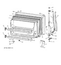 Diagram for 1 - Freezer Door