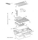 Diagram for 4 - Shelf Parts