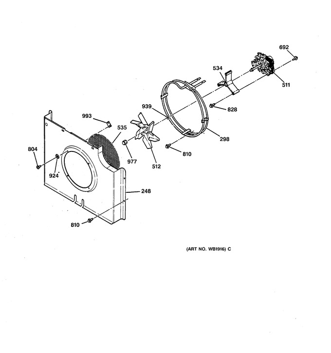 Diagram for ZEK736GP6BG