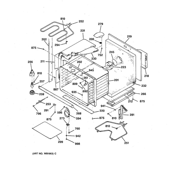 Diagram for ZET757WV1WW