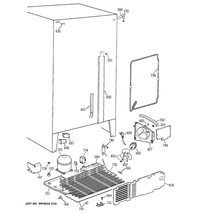 Diagram for TFZ24PAXCWW