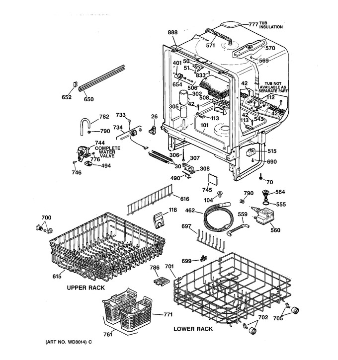 Diagram for GSD4130Y01WW