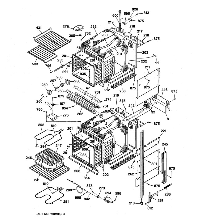 Diagram for JKP55WV1WW