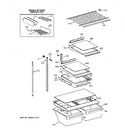 Diagram for 4 - Shelf Parts