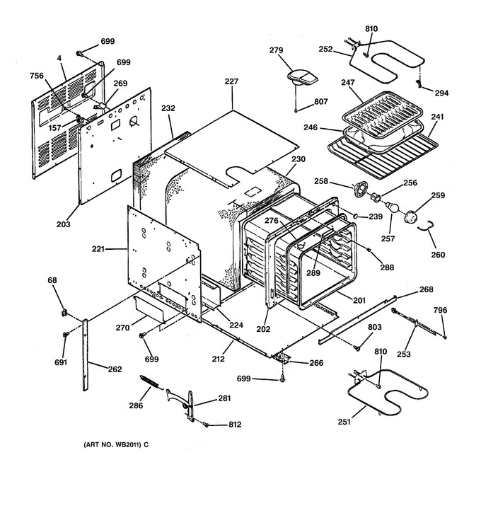 Diagram for JRS04BW1BB