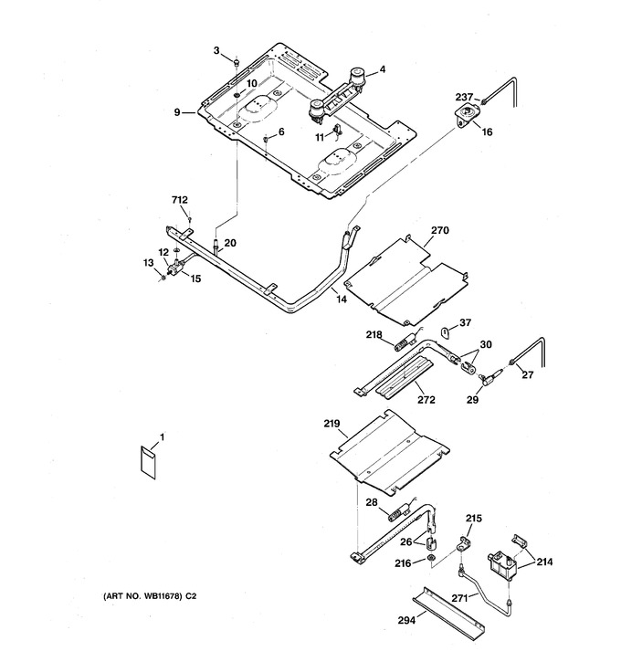 Diagram for JGBP24BEW1WH