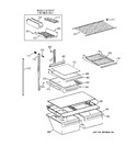 Diagram for 4 - Shelf Parts