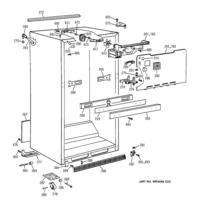 Diagram for TBG21JAXHRWW