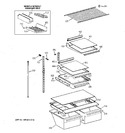 Diagram for 4 - Shelf Parts