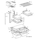 Diagram for 4 - Shelf Parts