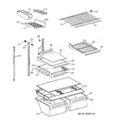 Diagram for 4 - Shelf Parts