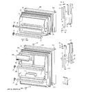 Diagram for 1 - Doors