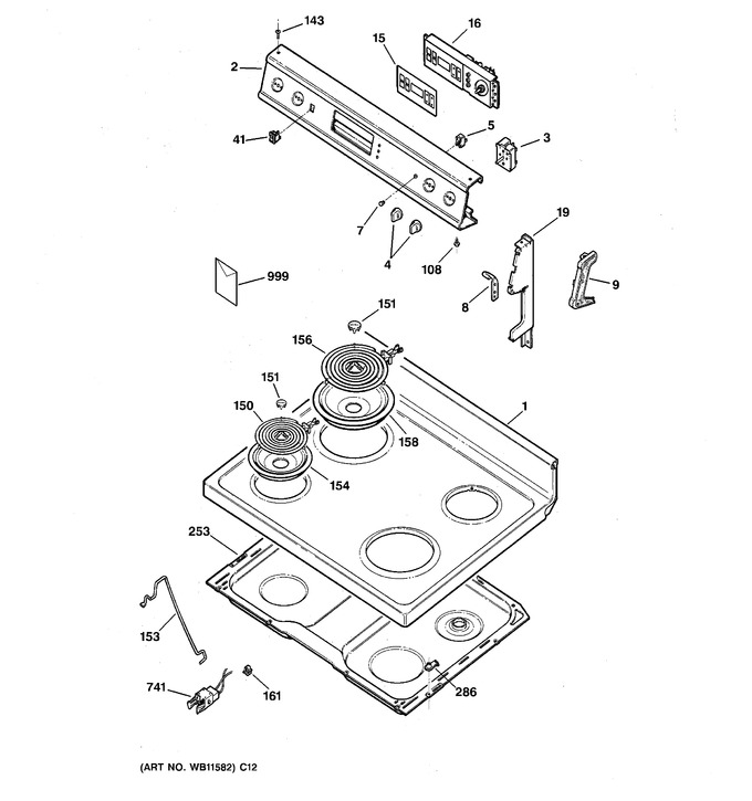 Diagram for JBP48WY1