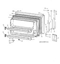 Diagram for 1 - Freezer Door