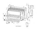 Diagram for 1 - Freezer Door