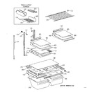 Diagram for 4 - Shelf Parts