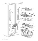 Diagram for 4 - Freezer Shelves